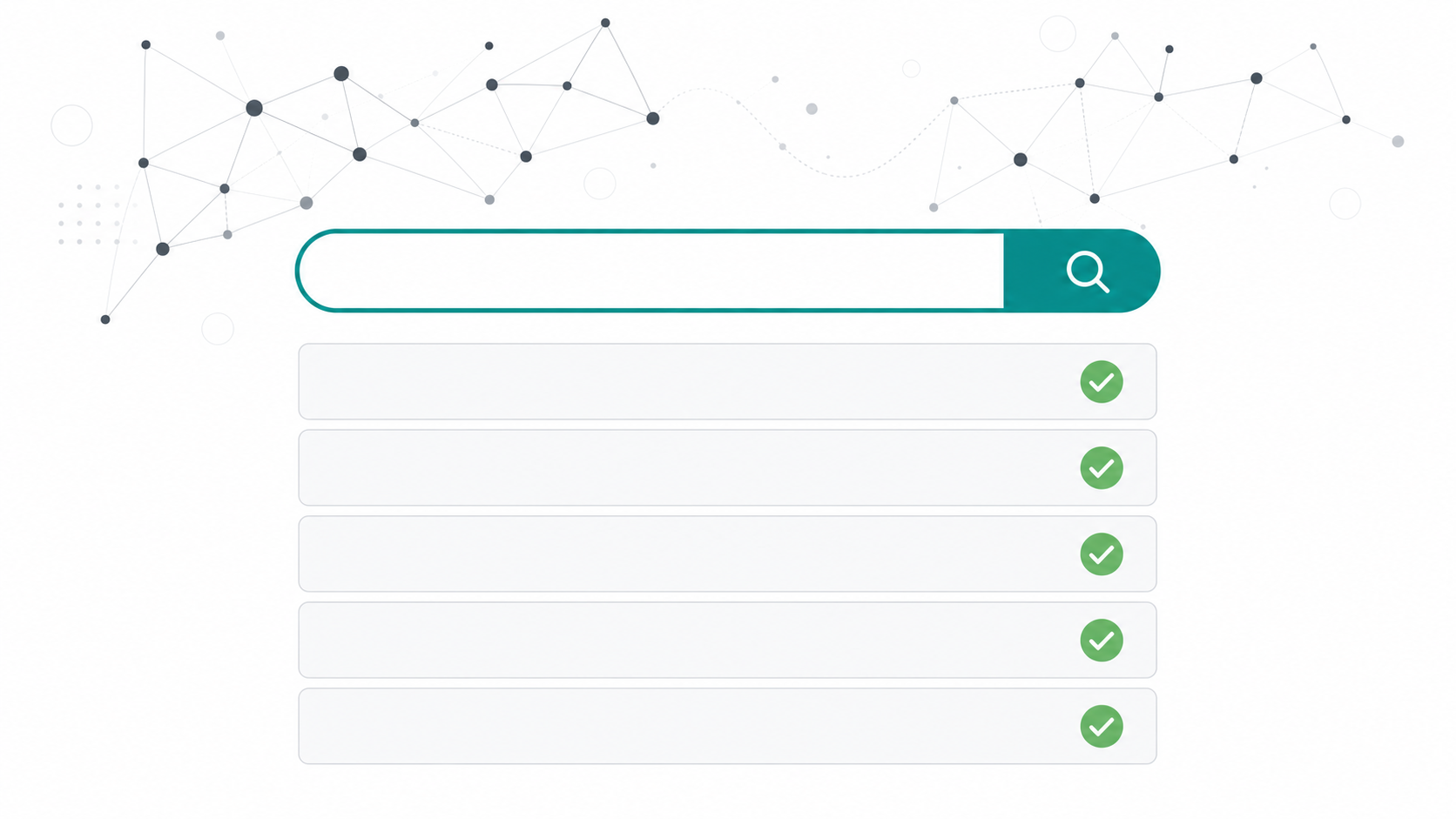 AI-powered domain name generator interface showing available domain suggestions with green availability indicators