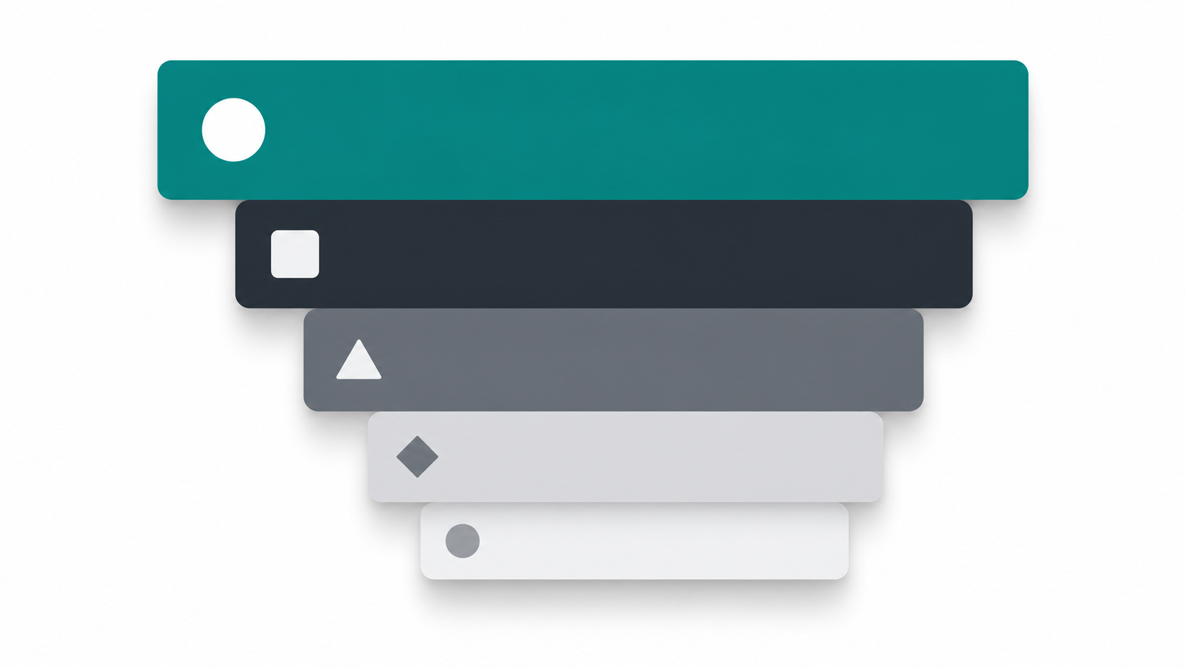 Visual comparison of domain search methods shown as ranked cards in a tiered layout