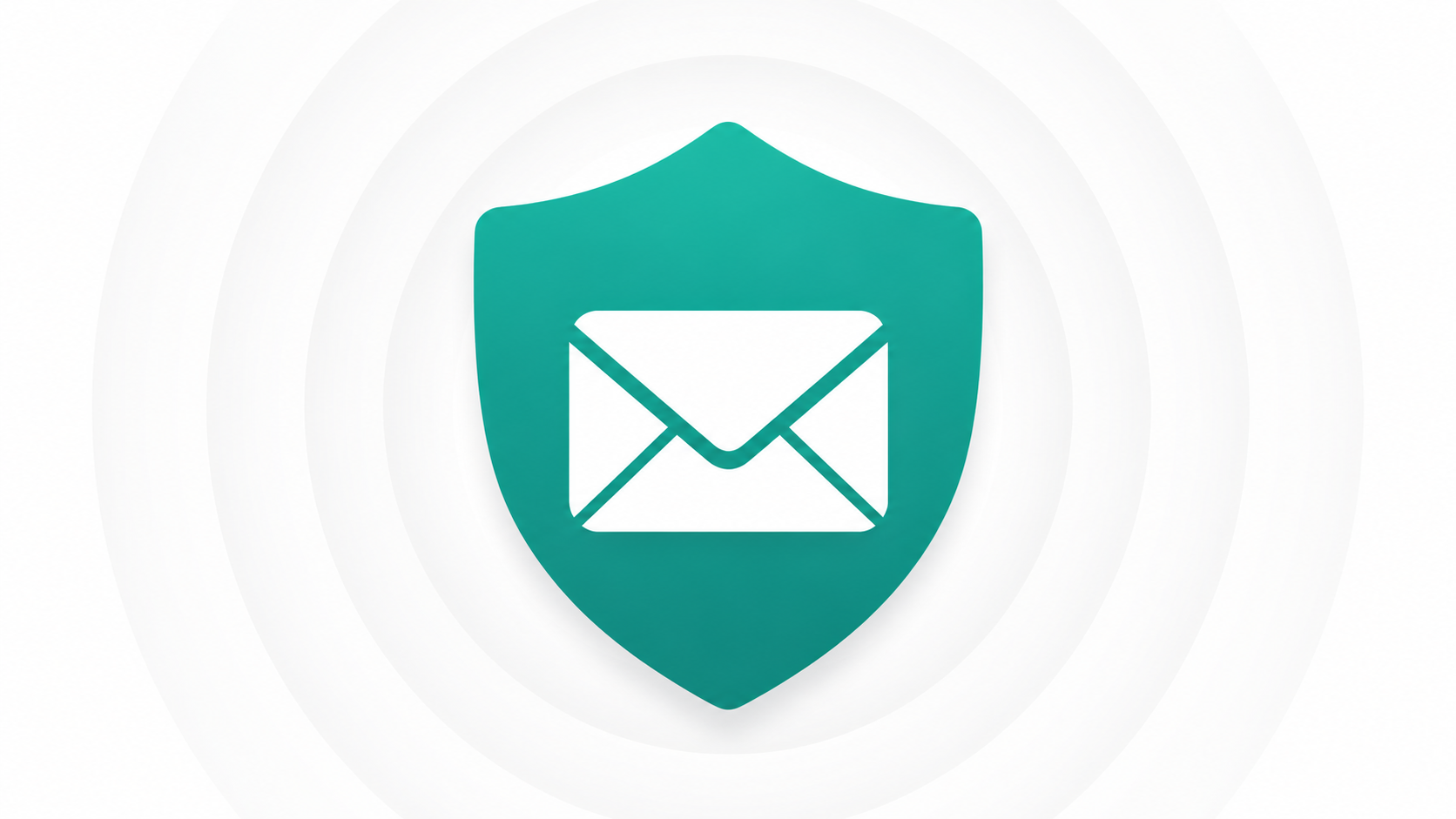 A shield icon with an envelope symbol inside representing email deliverability and custom domain protection